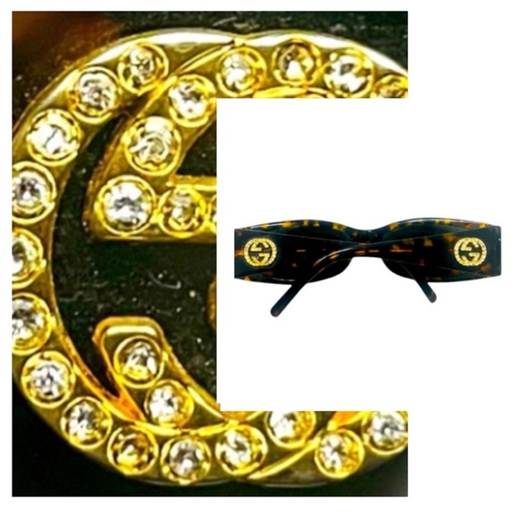 Gucci Tortoise Women Sunglasses Luxury Accessories GG 2526/S - Picture 1 of 10